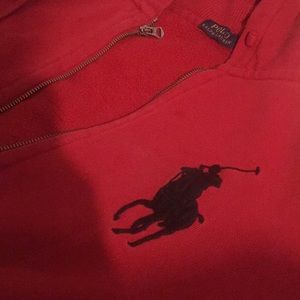 Polo Ralph Lauren hoodie(Red)